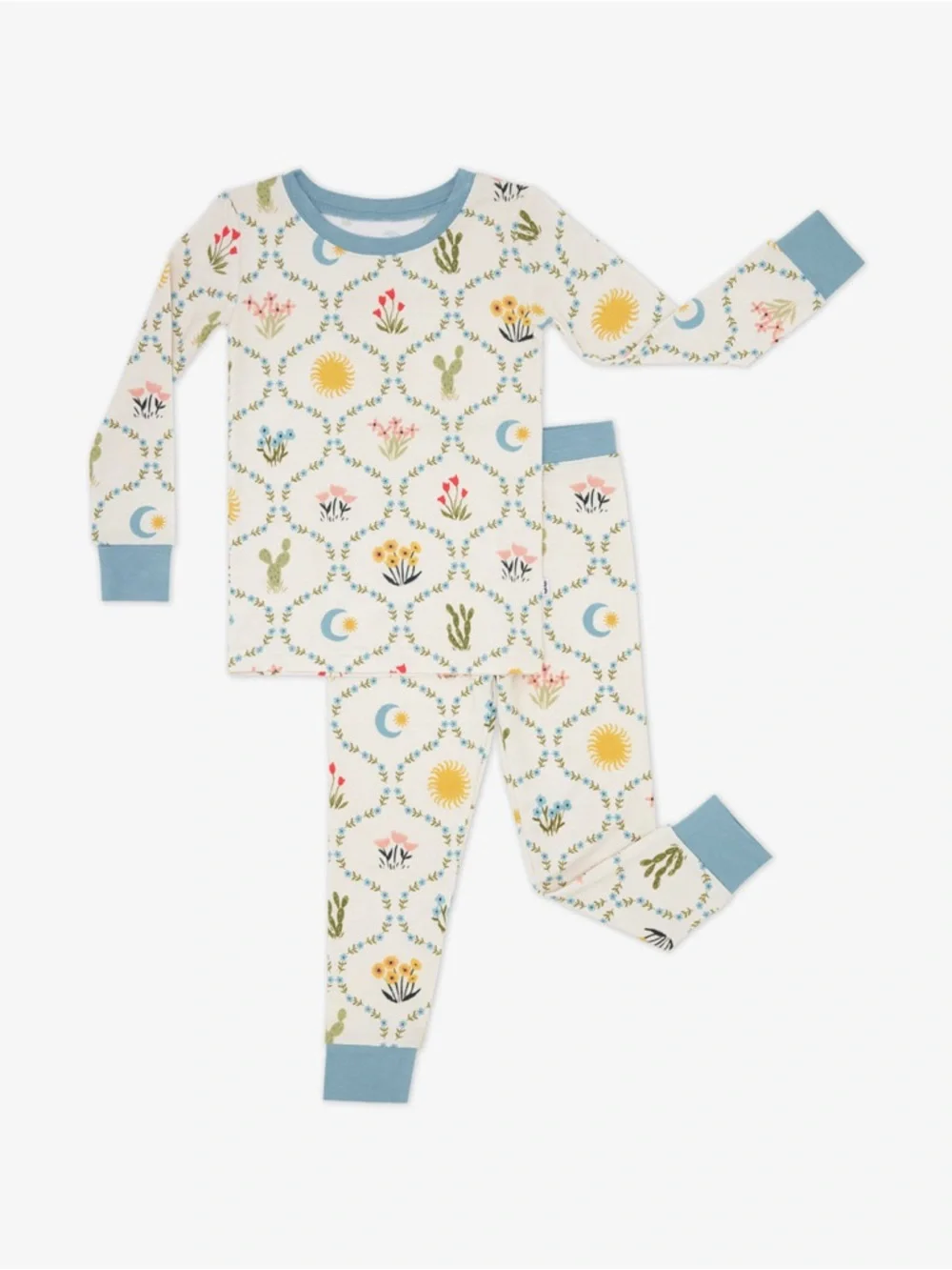 Little Sleepies Desert Meadow two piece pajama set - new without tags - Picture 1 of 4